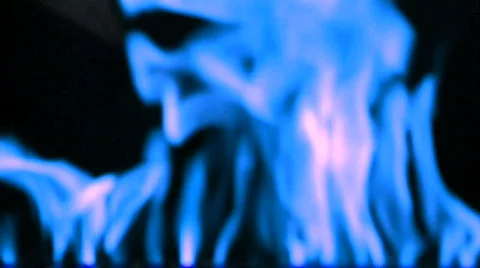 Flames 60fps Liquid Slow motion color change Stock Footage 688664