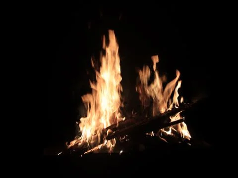 Flames and fire Stock Photos