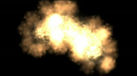 Flames and Smoke Stock Footage 65358