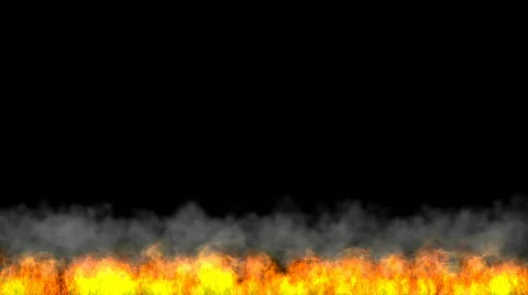 Flames and smoke Stock Footage 682122
