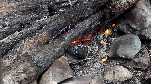 Flames and smoke 스톡 동영상 49044451