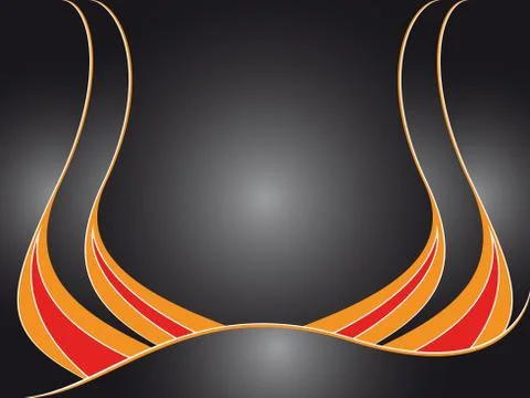 Flames background Stock Illustration