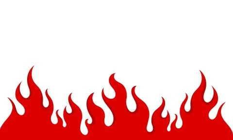 Flames background Stock Illustration