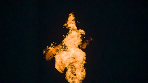 Flames on Black HD Pro Stock Footage 331735377