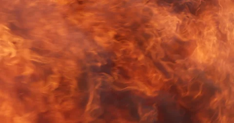 Flames boil across the screen from right to left Stock Footage 59528360