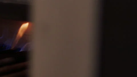 Flames close up Stock Footage 138395088