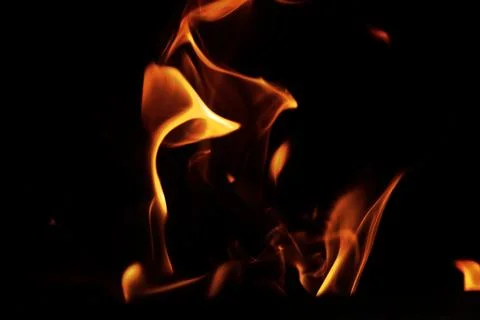 Flames Close-Up Stock Photos