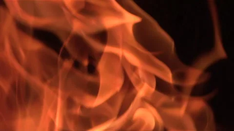 Flames detailed view Stock Footage 40834186