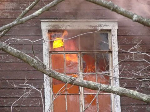 Flames Escaping Stock Photos