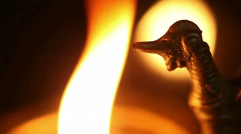 Flames Stock Footage 32251899