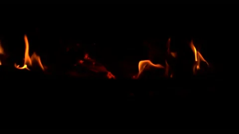 Flames Stock Footage 166131617