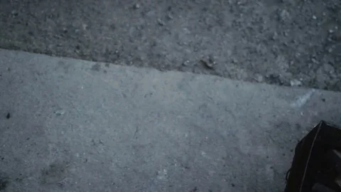 Flames in the grill outdoors. Paning camera Stock Footage 71213590