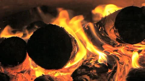 Flames heat. Stock Footage 10812927