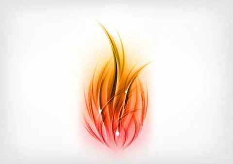 Flames Illustrazione stock
