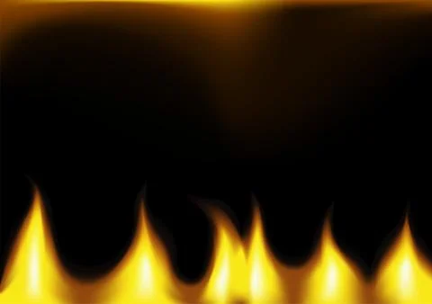 Flames Stock Illustration