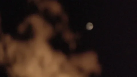 Flames in the Moonlight 스톡 동영상 47778165