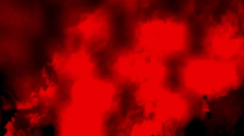 Flames with moving blocks in background Stock Footage 35726294