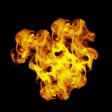 Flames 스톡 사진