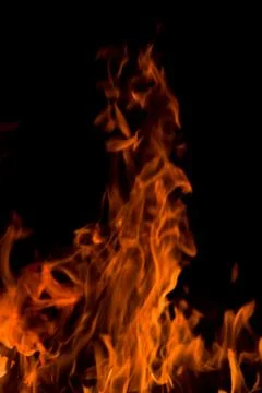 Flames. Stock Photos