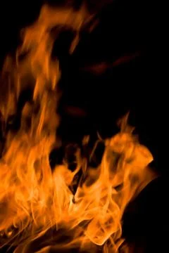 Flames. Stock Photos