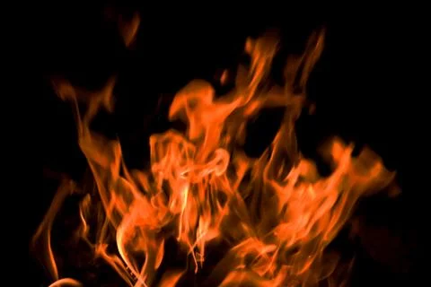 Flames. Stock Photos