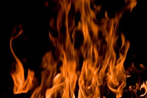 Flames. Stock Photos