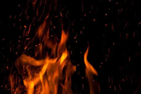 The flames Stock Photos