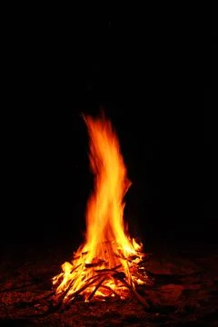Flames Foto stock