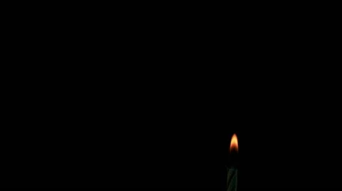 FLAMES RISING. Slow Motion Stock Footage 41206254