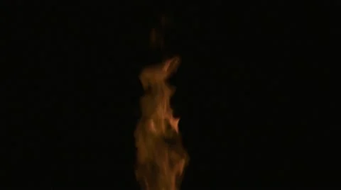 Flames in Slow Motion, 300fps Stock Footage