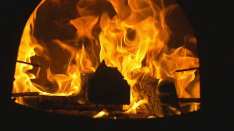 Flames Slow Motion Stock Footage 131466367