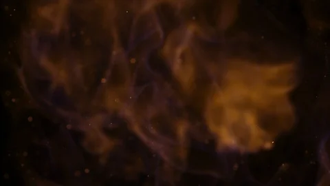 Flames spurting front of black background in slowmotion Video stock 98947126