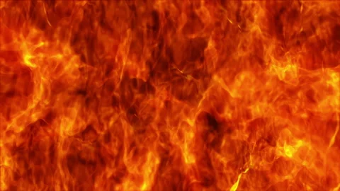 Flames on whole background Stock-Footage 158579028