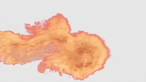 Flamethrower 05 VFX Element Stock Footage 305839459