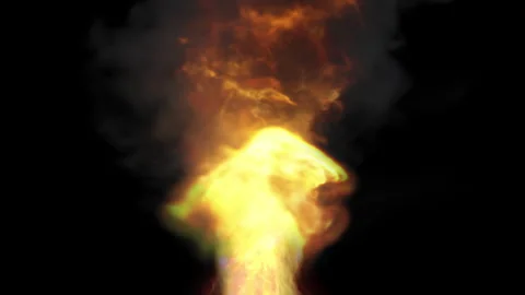 Flamethrower POV Close Up 動画素材 245639530