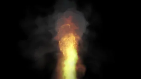 Flamethrower POV Wide 動画素材 245639524