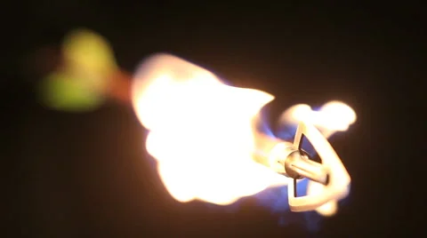 Flaming Arrow 6 Stock Footage 1099045