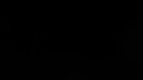 Flaming, Bokeh, light, Purple, left side, black background Stock Footage 319378044