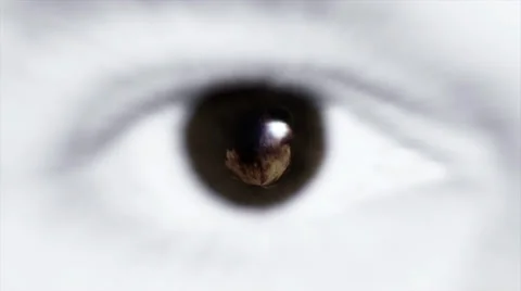 Flaming Eye Stock Footage 36090315