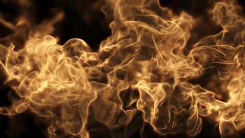 Flaming Fire Stockillustratie