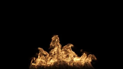 Flaming Fire Stockillustratie