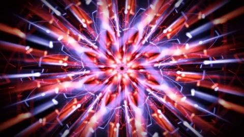 Flaming Flower Looping Animation Stock Footage 73566984