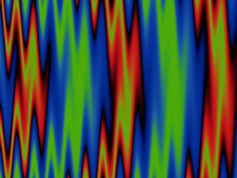 Flaming fractal Stock Illustration