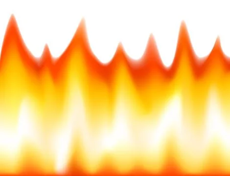 Flaming Stock Illustration