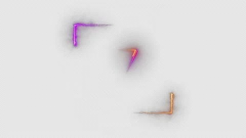 Flaming Square Neon Countdown 스톡 동영상 165131917