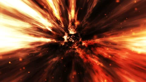 Flaming Vortex Tunnel Video stock 279874621