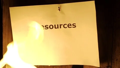 Flaming word Resources Видео 75547268