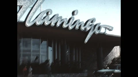 The Flamingo Hotel 1957 Stock Footage 168148934