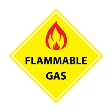 Flammable icon Stock Illustration