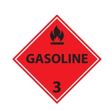 Flammable icon Stock Illustration